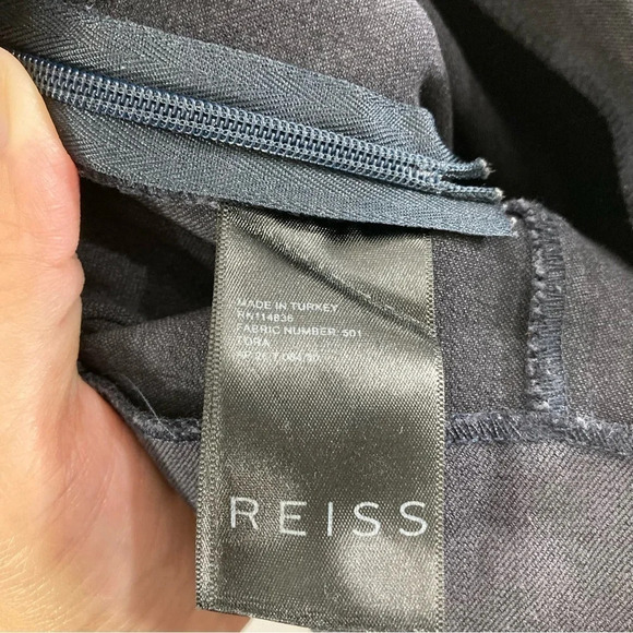 Reiss Drak Gray Comfy Stretchy Pull-on Pants Size 4 - Picture 3 of 11